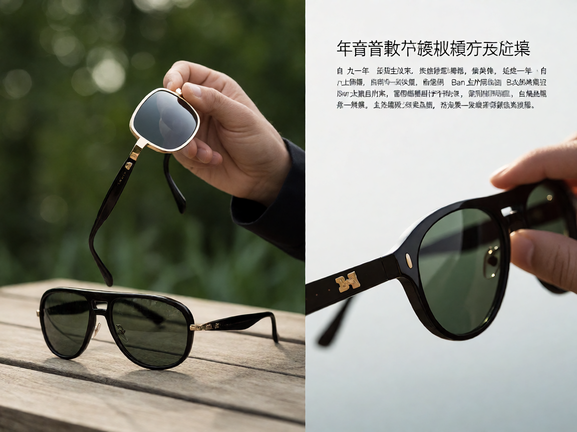 Ray-Ban品牌历史档案，展示1937年首款飞行员太阳镜设计与发展历程